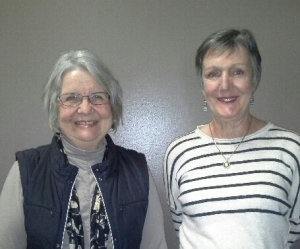 Sandra Curran and Dianne Hasler